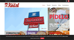 Desktop Screenshot of corbataspindal.es